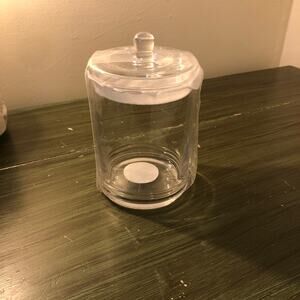 Threshold NWT Bath Coordinates Covered Glass Jar 6"